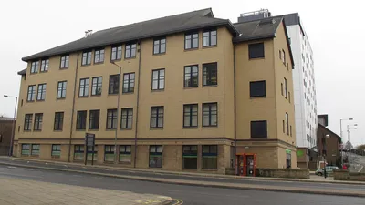 Modern Job Centre Plus office building in the United Kingdom