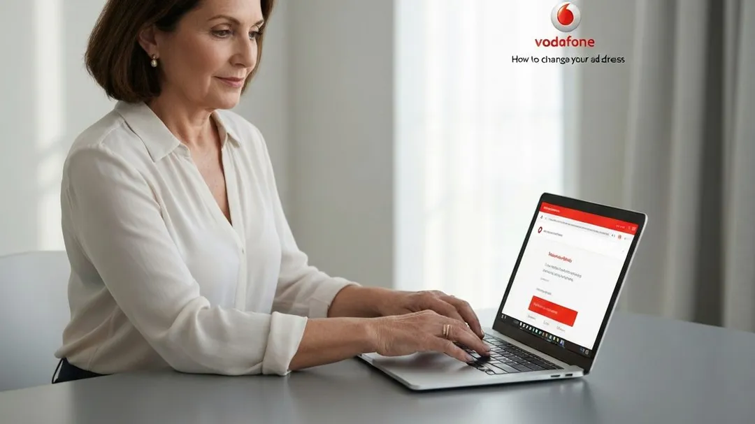 How to change your address on Vodafone